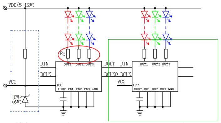 Ws2811s схема подключения